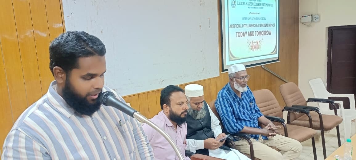 A Short Discussion with Vice Principal Dr. Muzaffar Hussain