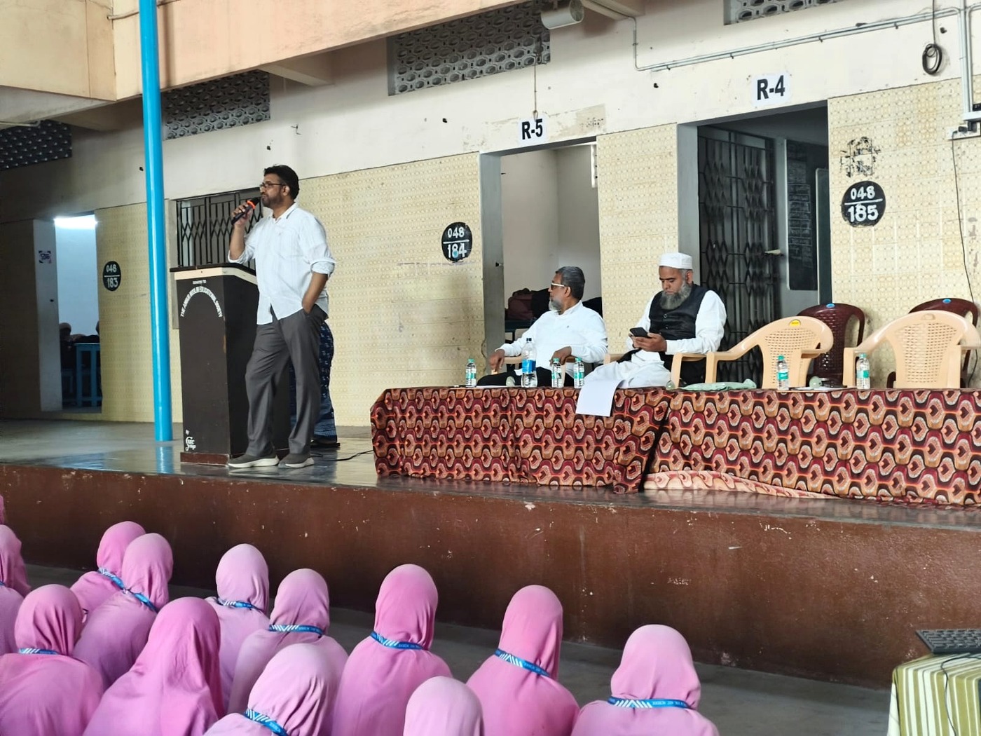 Mr. Firdouse Saheb, Correspondent Mazharul Uloom School for Boys