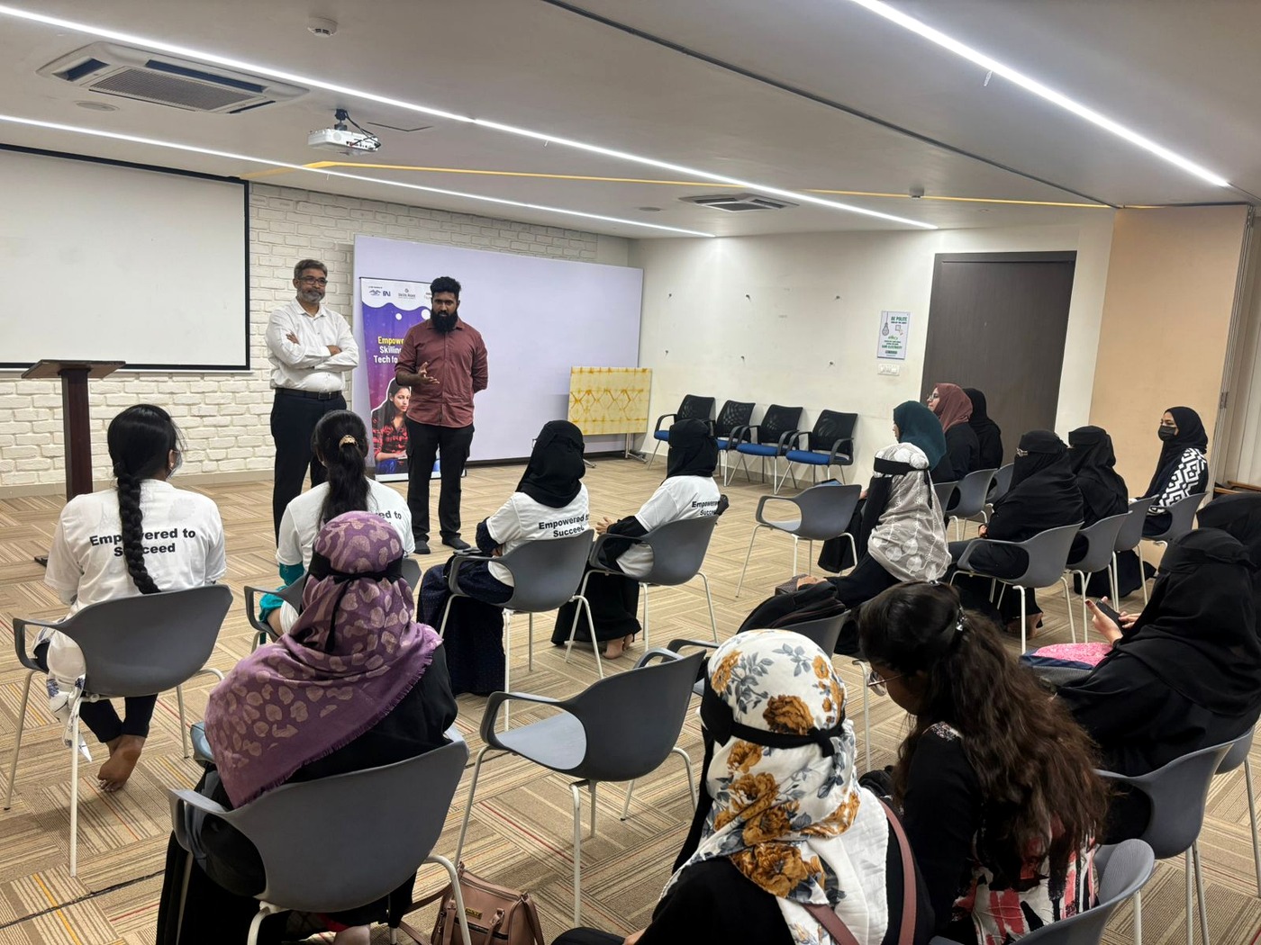 NASSCOM Foundation × Skills Root — Empowering Women in Tech, Group Discussion